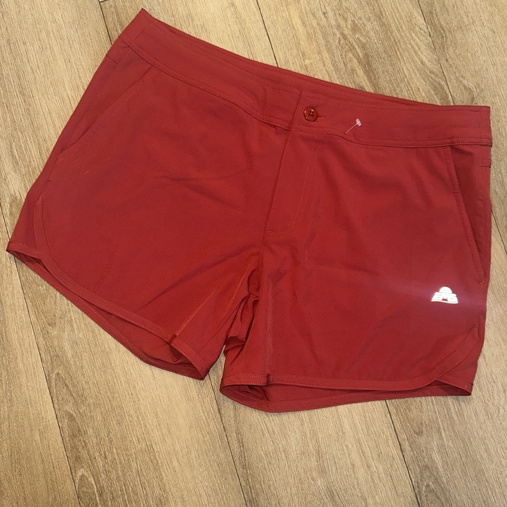 Eastern Mountain Sports EMS Women's Performance Hiking Outdoor Shorts Large Red